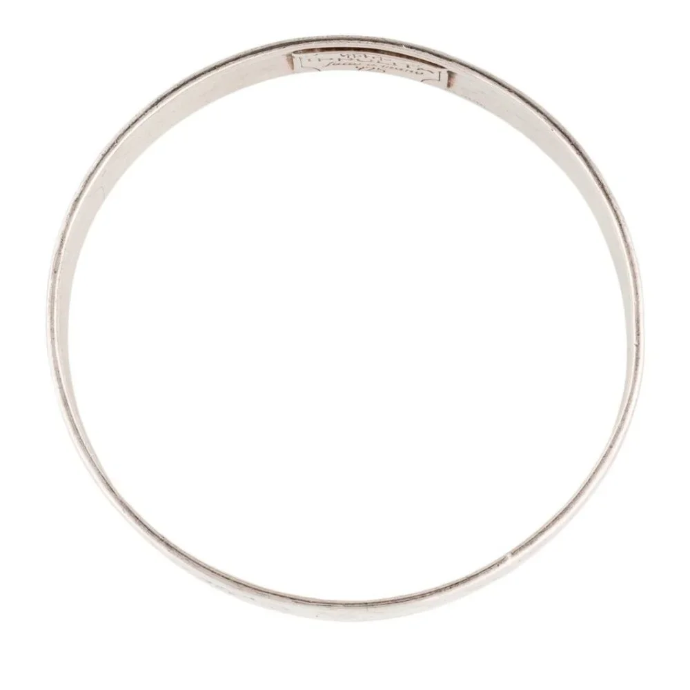 IPPOLITA STERLING SILVER 925 HAMMERED GODDESS BANGLE BRACELET - Picture 4 of 6